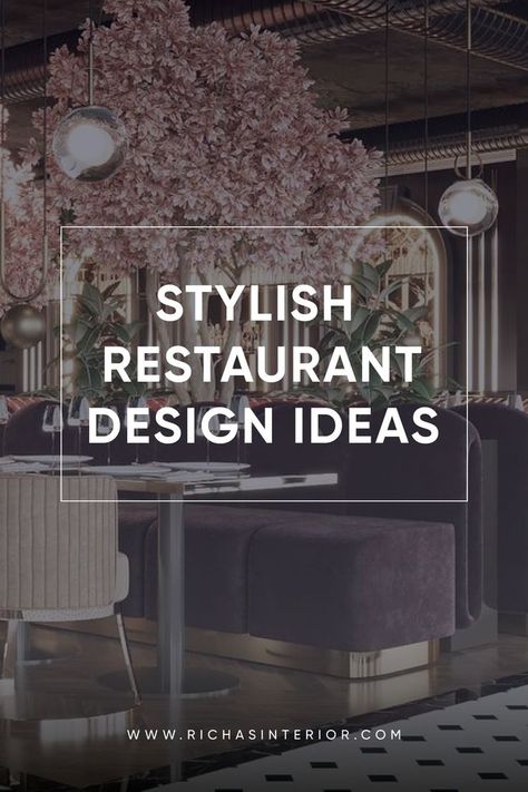 Although commercial, these stylish restaurants and cafes can easily inspire the design of your personal spaces, through texture, lighting, seating and more. From refined cafes, to bright bohemian spots, these unique restaurants are layered and thoughtful, providing the perfect inspiration for your own restaurant redesign. #luxuryrestaurantdesing #restaurantdesign #luxurycafedecorations #cafedecorations #restaurantdecorations Exclusive Restaurant Design, High End Cafe Interior Design, Cute Restaurant Interior, Beautiful Restaurants Interiors, Restaurant Interior Modern, Small Restaurant Interior Design Modern, Moody Restaurant Interior, Fancy Restaurant Interior, Casual Restaurant Interior Design