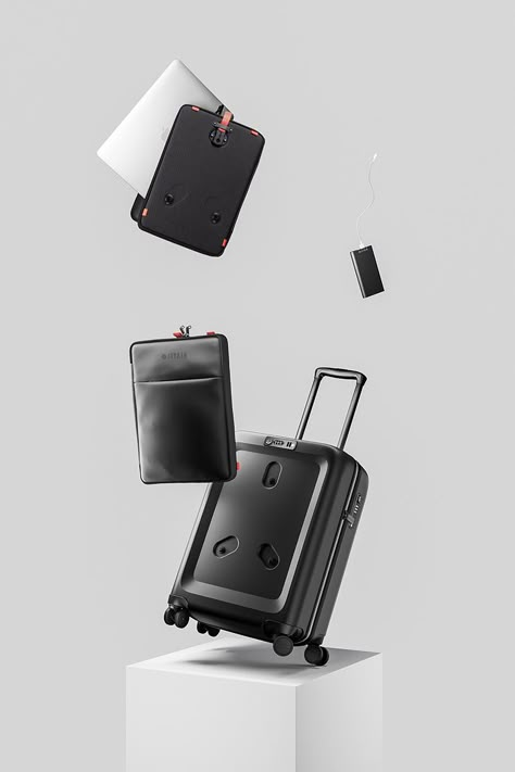 Chairless Chair, Aroma 360, Suitcase Design, Luggage Design, One Suitcase, Product Visualization, Body In Motion, Suitcase Storage, Mobile Office