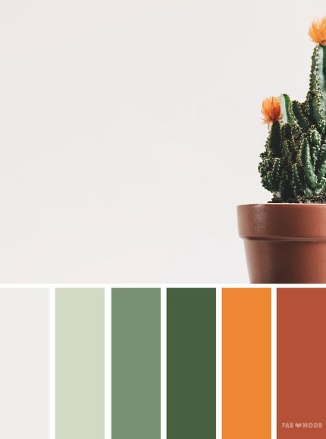 Summer Colour Schemes Archives - Page 3 of 3 - Fabmood | Wedding Colors, Wedding Themes, Wedding color palettes Brick Color Palette, Cactus Logo, Terracotta Color Palette, Community Farm, Deco Orange, Brick Homes, Orange Brick, Orange Color Palettes, Terracotta Color