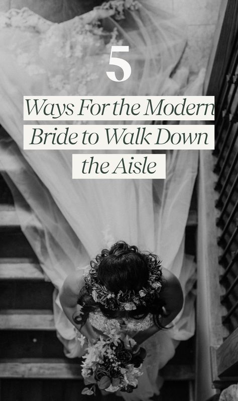 As times have changed, so have the customs surrounding weddings. Today, many brides are choosing to walk down the aisle on their own, or with a combination of family members and loved ones. Click the link for five unique and non-traditional ways for the modern bride to walk down the aisle. Non Traditional Wedding Aisle, How To Walk Down The Aisle Wedding, Son Walks Mom Down Aisle, Bride And Groom Walk Down Aisle Together, Bride Walking Down The Aisle Alone, Bride And Groom Walking Down Aisle, Both Parents Walk Down Aisle, Mom And Dad Walking Bride Down Aisle, Fun Wedding Ceremony Ideas