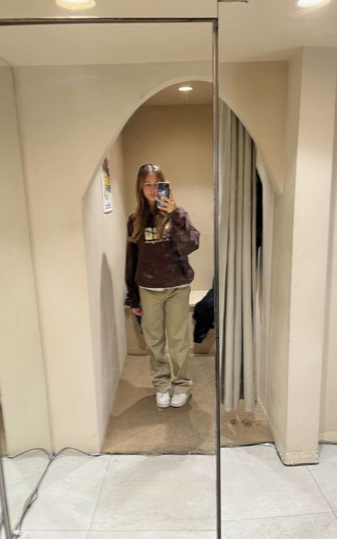 Baggy Dickies Outfit, Dickies Outfit, Baggy Dickies, Dickies Pants, Pants Outfit, Outfit Inspirations, Mirror Selfie, Pants, Quick Saves