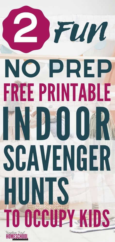 2 Printable No Prep Indoor Scavenger Hunts for Kids (When You are Stuck Inside) Outdoor Dates, Scavenger Hunt Ideas, Scavenger Hunt List, Scavenger Hunt Games, Water Games For Kids, Treasure Hunts, Train Up A Child, Scavenger Hunt For Kids, Scavenger Hunts