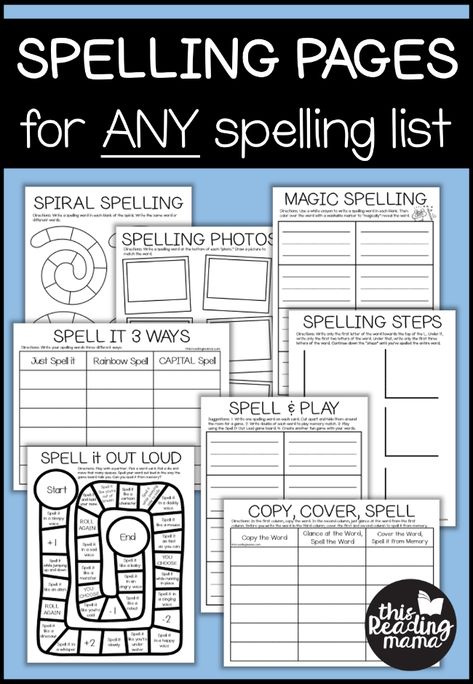 Activities To Practice Spelling Words, Spelling Word Activities Second, Spelling Worksheets 3rd Grade, How To Practice Spelling Words At Home, 3rd Grade Spelling Words List Activities, Practice Spelling Words Fun, Best Way To Teach Spelling Words, Grade 3 Word Work, Grade Two Spelling Words