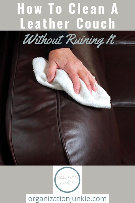 How To Clean A Leather Sofa, Leather Couch Cleaning, Diy Leather Couch Cleaner, Diy Leather Sofa Cleaner, Diy Leather Furniture Cleaner, Caring For Leather Furniture, Best Way To Clean Leather Couch, Leather Couch Conditioner Diy, Leather Cleaner Couch