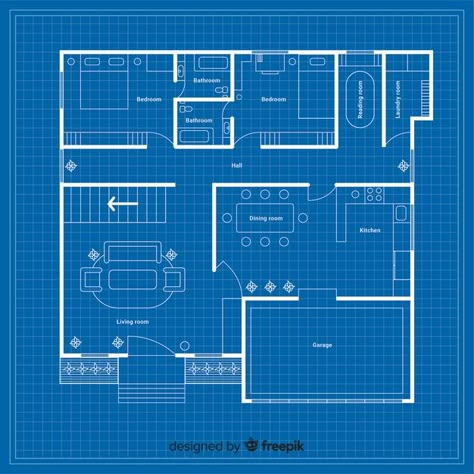 Blueprint Drawing Architecture, Blueprint For House, Blueprint Of House, Blue Print Of House, How To Draw Blueprints, Blue Print House, Interior Design Blueprint, House Design Blueprint, Blue Prints House