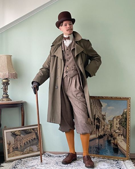 Restoration Era Fashion, Victorian Costume Male, Mid Victorian Fashion, Victorian Man Clothes, Victorian England Fashion, Victorian Fantasy Clothing, 1880s Mens Fashion, Edwardian Fashion Male, 1800s Fashion Male