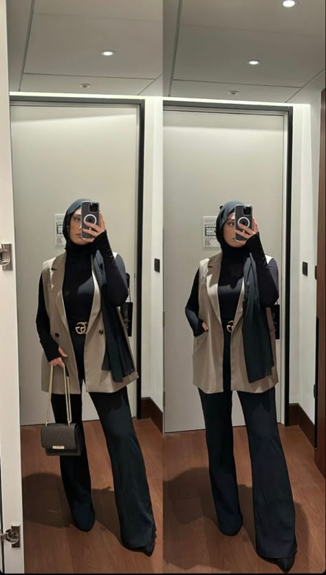 Estilo Hijab, Modest Casual Outfits, Stile Hijab, Hijab Fashionista, Mode Turban, Muslim Outfits Casual, Hijab Style Casual, Hijabi Fashion Casual, Winter Fashion Outfits Casual