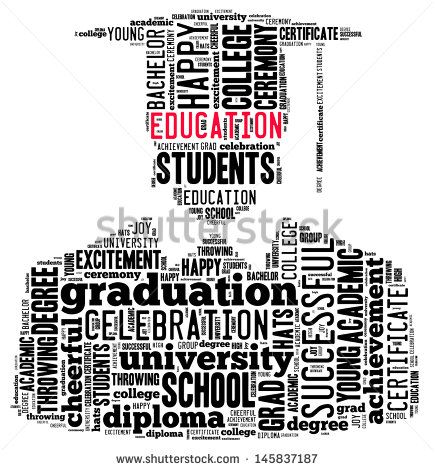 Education info-text graphic and arrangement concept on white background (word cloud) Typography 2023, Art With Words, Word Cloud Art, Assignment Ideas, Word Collage, Education Degree, Text Graphics, Photoshop Tutorial Design, Education For All