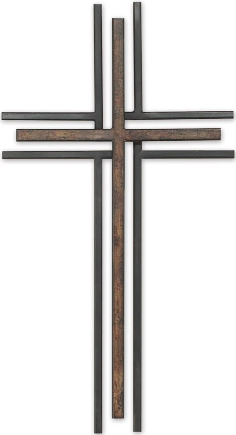 Metal Crosses, Wooden Cross Crafts, Wood Wall Cross, Church Furniture, Wooden Crosses, Cross Necklaces, Cross Crafts, Welding Art Projects, Wall Cross