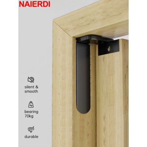 Just found this amazing item on AliExpress. Check it out! ￡25.29 40％ Off | NAIERDI 2 Pieces Hidden Hinges for Doors 3D Adjustable Swivel Invisible World Hinge Zinc Alloy Door Hinge Furniture Hardware Swinging Door Hinges, Split Door, Invisible Hinges, Half Doors, Hidden Hinges, Revolving Door, Swinging Doors, Wooden Swings, Diy Door