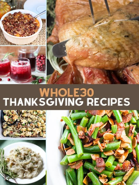 Thanksgiving Recipes Clean Eating, Thanksgiving Whole 30, Whole Food Thanksgiving Recipes, Health Thanksgiving Recipes, Clean Thanksgiving Side Dishes, Whole30 Thanksgiving Recipes, Healthy Thanksgiving Recipes Clean Eating, Whole 30 Holiday Recipes, Whole 30 Turkey Recipes