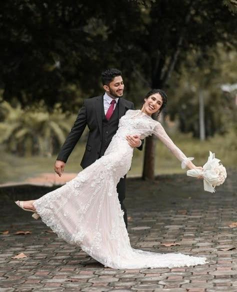 Church Wedding Photography, Christian Bride, Wedding Entrance Decor, Wedding Portrait Poses, Christian Couples, Bride Gown, Wedding Photoshoot Poses, Wedding Couple Photos, White Wedding Gowns