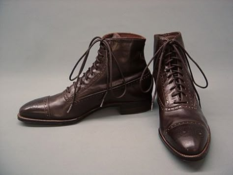 edwardian mens shoes - Google Search | Three Sisters Costume ... Victorian Mens Shoes, Victorian Shoes Male, Vintage Shoes Men, Edwardian Shoes, Shoes Reference, 19th Century Men, Century Shoes, French Shoes, Victorian Men