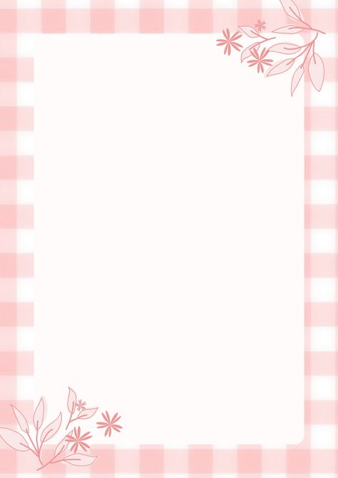 Pink A4 Border Design Background For Bond Paper, Pink Border Aesthetic, Design In Bond Paper Ideas, A4 Border Design, Design Bond Paper, Design For Bond Paper, Flower Border Design Aesthetic, Frame Border Design Aesthetic, A4 Size Paper Border Design