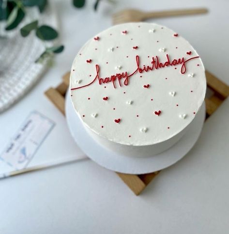 Happy Birthday Cake For Boyfriend, Birthday Cake For My Husband, Aesthetic Cake Designs For Boyfriend, Cute Birthday Bento Cakes, Bento Cake Birthday Design, Cake Designs Boyfriend, Cake Husband Birthday, Cute Bento Birthday Cake, Cakes For Boyfriend Birthday Ideas