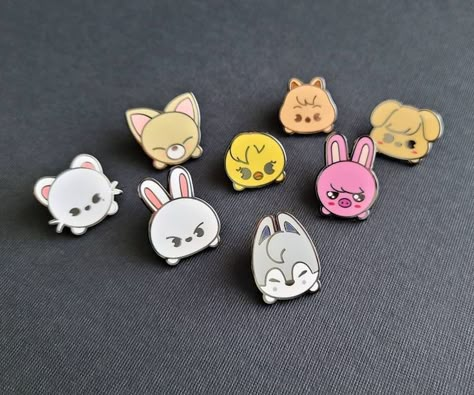 Skz Merch, Skz Chan, Kids Zoo, Kpop Diy, Instruções Origami, Kids Fans, Cute Clay, Skz In Cute, Kid Memes