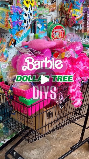 Barbie Theme Crafts, Barbie Decor Diy, Cmon Barbie Lets Go Party, Barbie 6th Birthday Party Ideas, Barbie Party Centerpieces Diy, Barbie Themed Birthday Party For Kids, Barbie Birthday Centerpieces, Barbie Party Decorations Ideas Diy, Barbie Centerpieces Ideas Birthdays