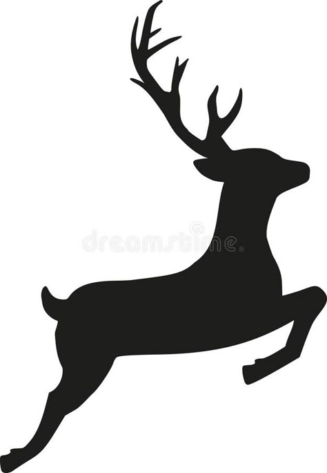 Sleigh Drawing, Reindeer Drawing, How To Draw Santa, Reindeer Silhouette, Christmas Window Painting, Deer Drawing, Deer Illustration, Christmas Props, Reindeer And Sleigh