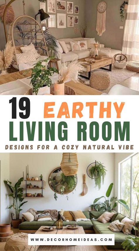 Living Room Ideas Wooden Furniture, Lake House Living Room Ideas Cottage, Natural Small Living Room, Oasis Living Room Ideas, Natural Sitting Room Ideas, Living Room Aesthetic Plants, Relaxing House Decor, Modern Boho Small Apartment, Greeting Room Ideas