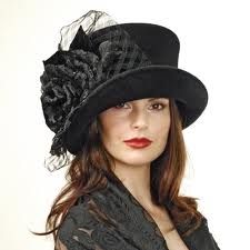 Un premio a quien me regale esto Topi Vintage, Top Hats For Women, Victorian Hats, Kentucky Derby Hats, Top Hats, Steampunk Costume, Fancy Hats, Church Hats, Love Hat