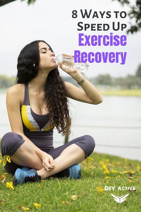 8 Ways to Speed Up Exercise Recovery - DIY Active Tips For Sore Muscles, Gym Habits, Gym Recovery, Athletic Recovery, Fitness Recovery, Importance Of Hydration, Sore Body, Exercise Recovery, Workouts Plan