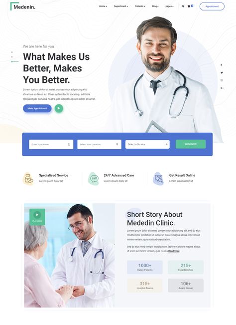 Case Study : Medical & Health Website which is designed by me Health Website Design, Hospital Website, Medical Websites, Healthcare Website, Health Website, Bakery Website, Medical Website Design, Dental Marketing, Portfolio Template Design