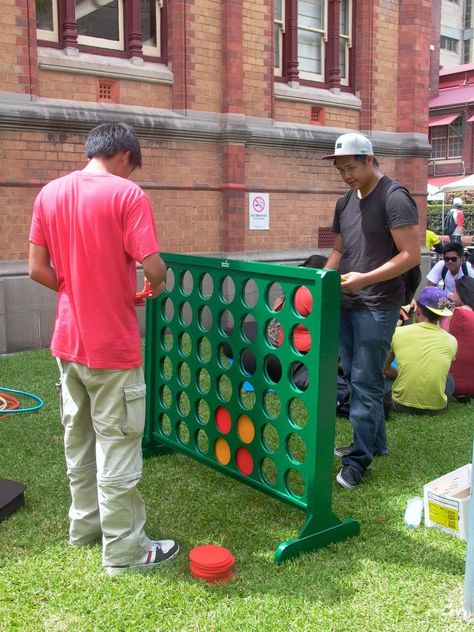 fun lawn game!!!  Connect Four tournament! Big Connect 4 Game, Prom Games Ideas, Lifesize Games, Post Prom Games, Prom Activities, Church Game Night, Family Olympics, Prom Games, Giant Connect Four