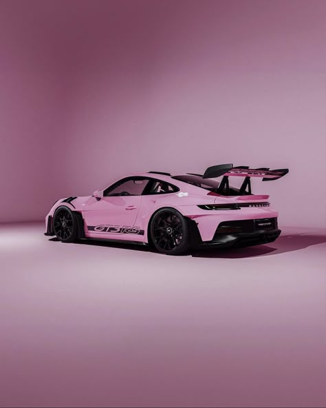 Pink Porche Car Aesthetic, Pink Porche Car Aesthetic Wallpaper, Porsche Gt3 Rs Pink Wallpaper, Pink Sports Car Aesthetic, Pink Gt3 Rs, Porche 911gt3 Pink, Prosche911 Gt3 Rs, Pink Porche Gt3rs, Pink Porsche Gt3 Rs