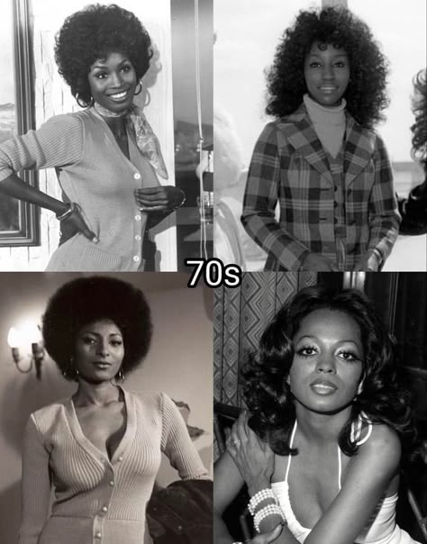 Back To School Hairstyles Black, 70s Black Fashion, Kida Disney, 70s Hairstyles, 70s Black Women, 70 Hairstyles, Look 80s, Meagan Good, 70s Hair