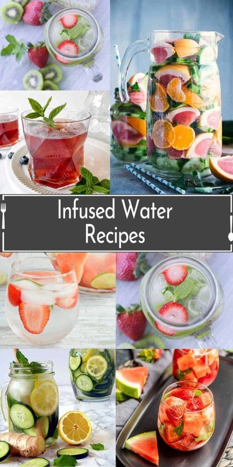 Healthy Infused Water, Health Benefits Of Fruits, Fruit Water Recipes, Benefits Of Fruits, Herb Infused Water, Cucumber Infused Water, Healthy Refreshing Drinks, Fruit Infused Water Recipes, Fruit Health Benefits