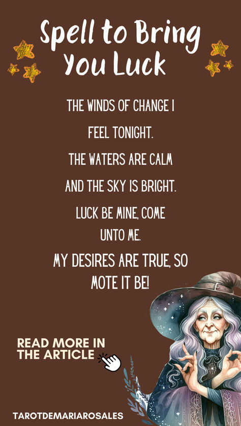 Discover the power of magic with this simple spell to attract luck! 🌿 Perfect for beginners in witchcraft, this easy ritual combines the essence of money spells, witch spirituality, and luck spells that work. Embrace witch quotes and explore magic with these beginner-friendly spells to manifest abundance and good fortune. Start your journey with easy spells that truly make a difference! ✨ Witch Manifestation Spell, Good Luck Chant Spell, Change Of Luck Spell, Good Luck Chants, Give Someone Bad Luck Spell, Purple Candle Magic Spell, Luck Spells That Work, Spell For Job Success, Spell To Make Things Go Your Way