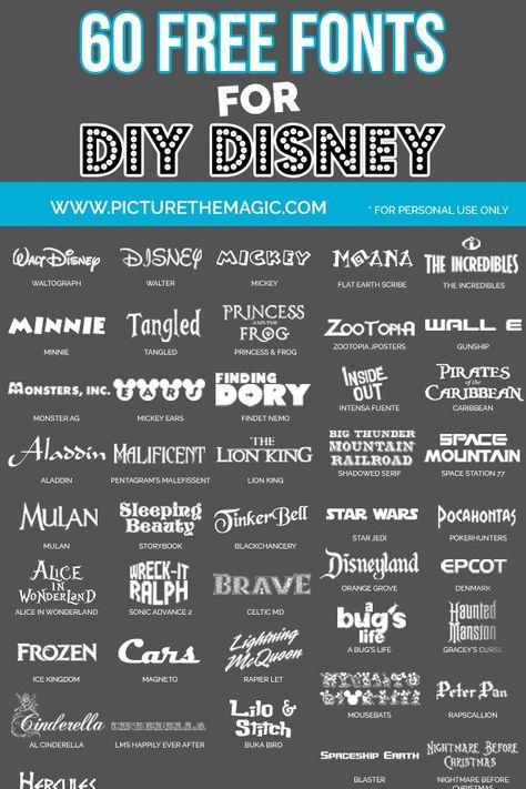 Download more than 50 free Disney Fonts for projects. Includes Walt Disney font, Mickey Mouse font, Frozen font, Moana font, Coco font and Star Wars font. Scrapbook Disney, Disney Cute, Disney Font, Projets Cricut, Diy Disney, Cricut Projects Beginner, The Font, Cricut Fonts, Disney Sweatshirts