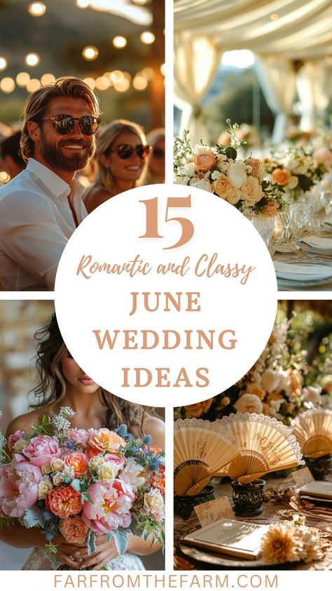 June Wedding Ideas Vintage Garden Wedding Theme, Fresh Wedding Decor, Evening Wedding Decor, Summer Wedding Reception Decorations, June Wedding Ideas, July Wedding Ideas, June Weddings, Garden Wedding Theme, Summer Reception