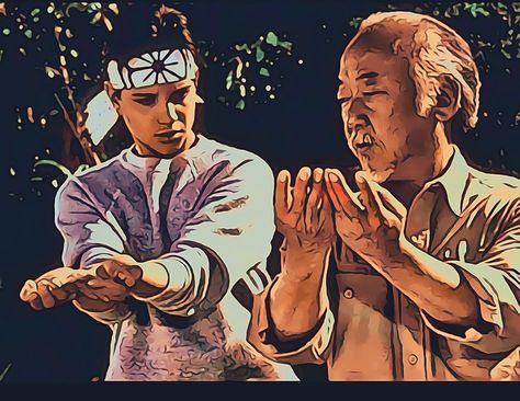 Corba Kai, Miyagi Do, Karate Kid Movie, Johnny Cade, Daniel Larusso, Cobra Kai Dojo, Strong Style, Buddhist Practices, Karate Kid Cobra Kai