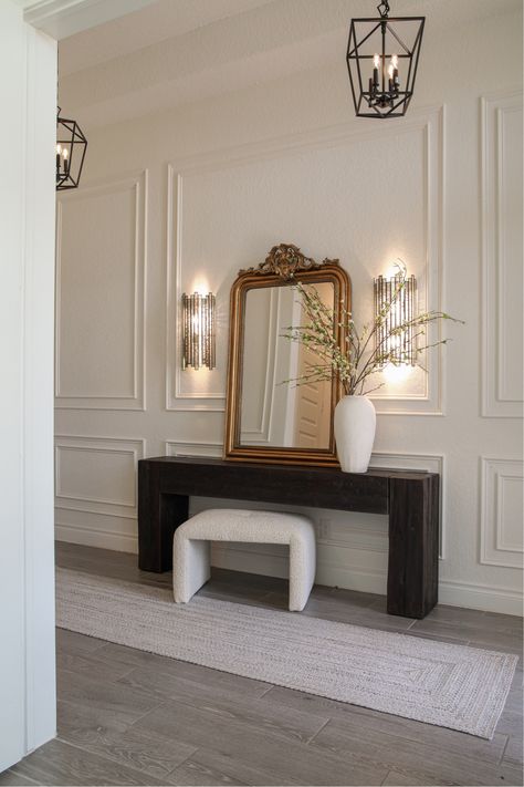 Shop Ubud Console and other curated products on LTK, the easiest way to shop everything from your favorite creators. Arhaus Mirror, Luxe Entryway, Ubud Console, Dark Home Aesthetic, Foyer Inspiration, Entryway Styling, Entry Console Table, Entryway Style, Elegant Entryway