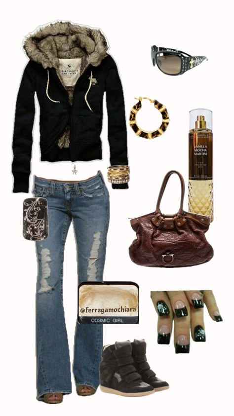 fall girl elena gilbert tvd y2k 2000s 2010s french tips ferragamo aeropostale bath and body works isabel marant Sarah Mbav Aesthetic, 2000s Fashion Elena Gilbert, 2000s Fashion Winter Outfits, 2010s Fall Fashion, 2010 Fall Outfits, Layered 2000s Outfits, 2000s Ugg Outfit, Outfits With Fuzzy Boots, Aeropostale Outfits 2000s