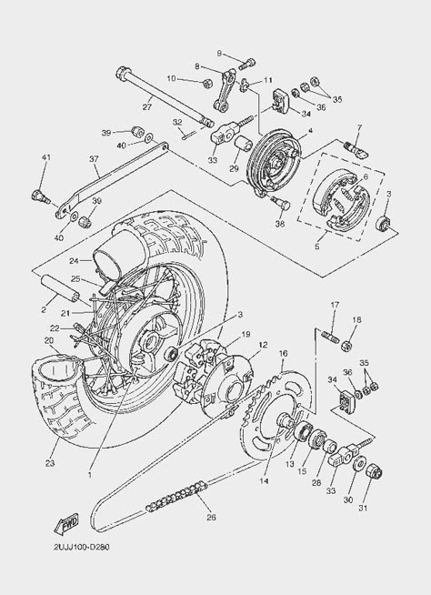 Drawing Project Ideas, Virago 250, Yamaha Virago, Exploded View, Mechanical Engineering Design, Drawing Machine, Data Visualization Design, Schematic Design, Technical Illustration