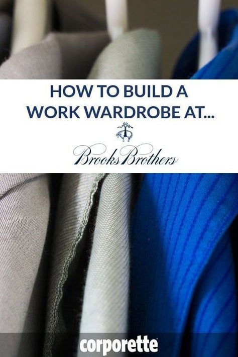 Brooks Brothers is a classic spot for workwear -- and there are some GREAT things even young professional women can get. We rounded up our favorites to help you build your work wardrobe at Brooks Brothers.... Build A Work Wardrobe, Hello 60, Professional Workwear, Women Lawyer, Plus Size Workwear, Business Suits, Professional Wear, School Tips, Dress Appropriately