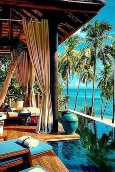 Tropical Honeymoon Destinations, Tropical Honeymoon, Romantic Honeymoon, Koh Samui, Honeymoon Destinations, Vacation Places, Tropical Islands, Luxury Vacation, Luxury Resort