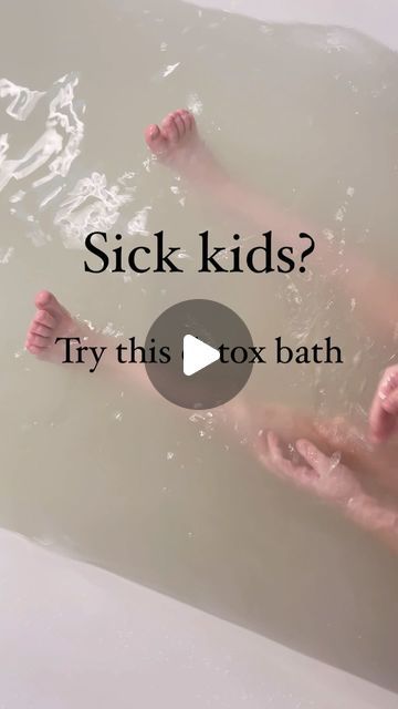 Toby Blais on Instagram: "Next time sickness hits your home, try this detox bath for a natural and holistic way to help your body feel better and flush out toxins.

For Kids:

• 1/2 cup magnesium flakes (or Epsom salt)
• 1 scoop bentonite clay
• 1–2 tablespoons apple cider vinegar (with mother)
• 3–4 drops eucalyptus essential oil

Soak for 15 minutes

For Adults:

• Double the above quantities.

Important Notes:

• If you have impaired kidney function or are pregnant, consult with your healthcare provider before using this bath
• We do not recommend this for children under 1 year old
• Bathe solo to avoid sharing toxins in the water, and always ensure you stay hydrated by drinking water before, during, and after the bath

Disclaimer:
This is what I personally do for my family, but I am no Sick Bath Soak, Detox Bath For Sickness Kids, Kids Detox Bath For Cold, What To Do On A Sick Day, Detox Bath Toxins, Detox Bath For Sickness, Diy Sitz Bath, Detox Bath Kids, Sinus Cold Remedies