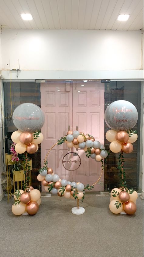 Centrepiece Ballon Party, Peach Party, 85th Birthday, Anniversary Congratulations, Balloon Decor, Balloon Bouquet, Balloon Decorations, Birthday Decorations, Balloons