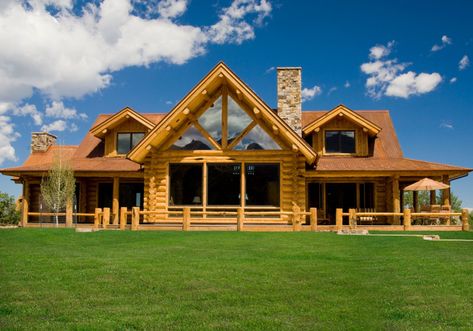 Frontier Log Homes - From Custom to Kits. Always Handcrafted. Prefab Log Cabins, 3 Bedroom Cabin, Log Cabin House, Log Cabins For Sale, Log Home Kits, Architecture Concept Model, Luxury Log Cabins, One Bedroom House, Log Home Designs