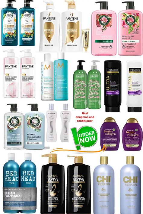 Best Shampoo And Conditioner, Biotin And Collagen Shampoo, Tresemme Shampoo, Head And Shoulders Shampoo, Pantene Shampoo, Conditioner Curly Hair, Hair Regrowth Shampoo, Natural Hair Shampoo, Best Shampoo