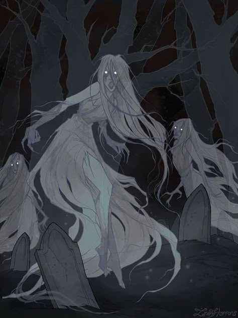 Exploring Irish Mythology: The Banshee | The Irish Post Abigail Larson, Irish Mythology, Mythology Art, Mythological Creatures, Creepy Art, Arte Fantasy, Horror Art, Creature Art, Dark Fantasy Art