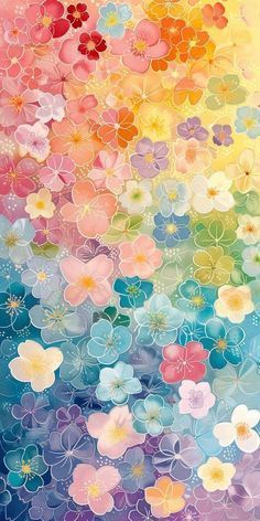 Spring Art Wallpaper Iphone, Encanto Aesthetic Wallpaper, Encanto Phone Wallpaper, Encanto Wallpaper Disney, Bright Floral Wallpaper Iphone, Wallpaper Edgy, 자작나무 그림, Wallpaper Homescreen, Wallpaper Retro