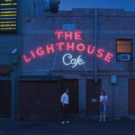 La La Land Aesthetic, Land Aesthetic, To The Fools Who Dream, Lighthouse Cafe, Here's To The Fools Who Dream, Damien Chazelle, City Of Stars, Lala Land, Gonna Love You