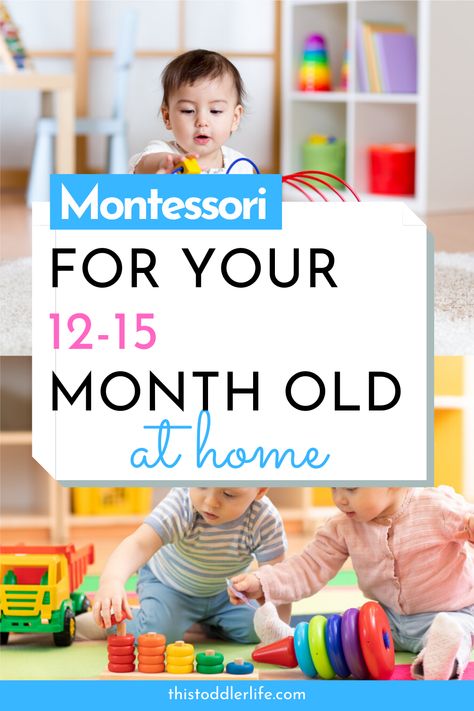 Montessori For 12 Month Old, Learning Shelf Ideas, 12 Month Old Activities Montessori, 12-18month Old Activities Montessori, Games For 12 Month Old, Montessori 13 Month Old, 12 Month Old Learning Activities, Montessori 15 Months, Montessori 13 Months