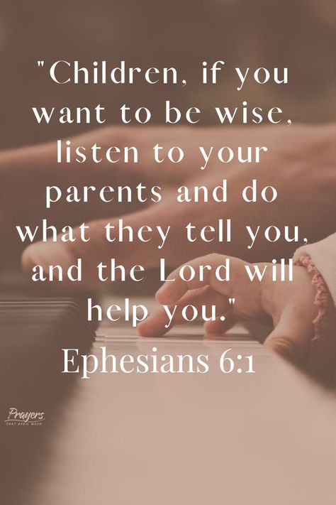 How To Respect Your Parents, Respect Your Parents Bible Verse, How To Be Respectful To Your Parents, Obey Your Parents Bible Verse, Bible Verse For Parents, Respect Parents Quotes, Obey Your Parents, Prayers That Avail Much, Godly Parenting