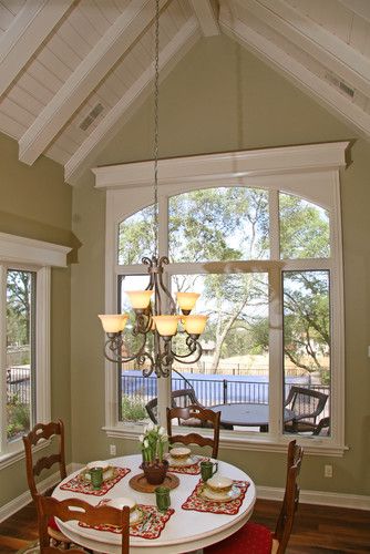 Celedon Wood Cornice, Dining Room Window Treatments, Cornice Design, Traditional Dining Rooms, Dining Room Table Centerpieces, Dining Room Windows, Window Molding, Window Casing, Dining Design