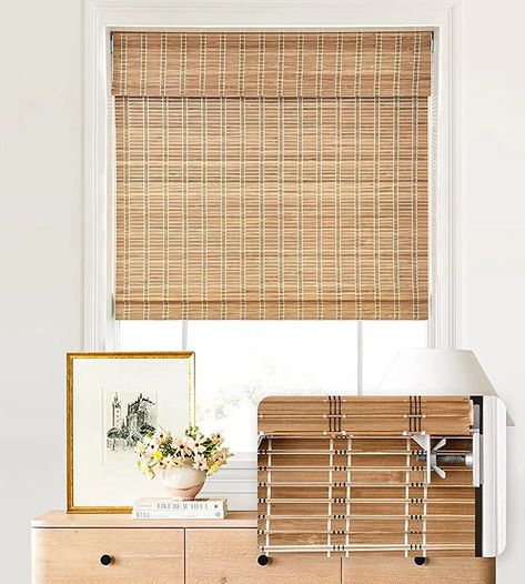 Light Filtering Window Treatments, Bamboo Roman Shades, Light Filtering Shades, Cordless Blinds, Privacy Shades, Bamboo Blinds, Bamboo Shades, Light Filter, Window Shades